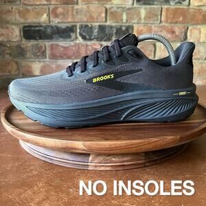 Brooks Ghost 17 Men's 8 Cushion Black Yellow Road Running Sneakers Shoes